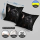 Подушка плюшевая смешная с приколом с Собакою от WONKEY 33×33 см, 3D принт / 1307033UA - изображение 3