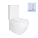 Унитаз напольный Qtap Jay Ultra Quiet с сидением Soft-close 640x360x835 мм QT07222175TW White - изображение 1