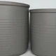 Кашпо Edelman Momo cylinder Mica Decorations круглий 23 см світло-сірий - изображение 13