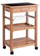 Wózek kuchenny Zeller mobilny barek 40 x 58 cm (4003368137780) - obraz 1
