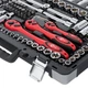Набор инструментов профессиональный Intertool 151 предмет (ET-7151) - изображение 4