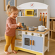 Kuchnia dla dzieci EcoToys piekarnik, pralka, mikrofala, 12 akcesoriów (5905817007349) - obraz 5