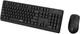 Комплект (клавиатура, мышь) RAPOO X1500 Black - изображение 4