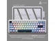 Клавіатура Ajazz AK680 MAX White-Dark Blue (AK680-M-BWD-A) - изображение 3