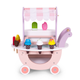 Дерев'яний візок-крамничка морозива EcoToys для дітей, 12 елементів (5903769974917) - зображення 2
