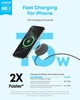 Беспроводное зарядное устройство Anker MagGo Wireless Charger (Pad) Black - изображение 2