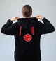 Женская кигуруми пижама взрослая и подростковая на молнии Kigurumi Косплей Аниме Наруто Акацуки Akatsuki Cosplay Черный S 145-155 см. (1107/1) - изображение 4