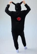 Женская кигуруми пижама взрослая и подростковая на молнии Kigurumi Косплей Аниме Наруто Акацуки Akatsuki Cosplay Черный S 145-155 см. (1107/1) - изображение 7