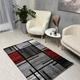 Ковер с невысоким ворсом Espresso 2.5х3.5 м. Gray/Red 02239A - изображение 1