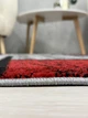 Ковер с невысоким ворсом Espresso 0.5х0.8 м. Овал Gray/Red 02239A - изображение 12