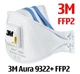 Респиратор противоаэрозольный 3М 9322+ Aura FFP2 с клапаном (9322) - изображение 4
