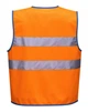 Жилет сигнальный детский Portwest JN15 L (10-12 лет) Оранжевый - изображение 3