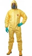 Комбинезон TYCHEM C (CHA5) химзащитный (ТАЙКЕМ) Желтый, L - изображение 2
