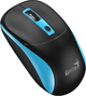 Миша Genius NX-7123 Wireless Black/Blue (31030043401) - зображення 2