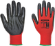 Перчатки рабочие с нитриловым покрытием Portwest Flexo Grip A310 S Красный/Черный - изображение 5