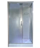 Гидромассажная кабина KO&PO 715 W 120x80х215 см душевой бокс на низком поддоне левая матовое стекло раздвижная дверь (C15039) - изображение 3