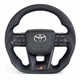 Анатомический руль для Toyota Land Cruiser 200, Prado 150. GR. С подогревом. Кожа. Логотип – хром. - изображение 1
