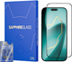 Szkło ochronne + szkło do aparatu iLera Sapphire Ultra Glass 2.0 do Apple iPhone 17 Pro Max Black (ILSPDLPL17PRMX) - obraz 1