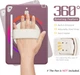 Чохол ARM Cover Apple iPad Air 3 протиударний з ремнем і підставкою 360° Burgundy - зображення 6