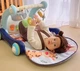 Ходунки-килимок Baby Steps — музичний центр, бізіборд, піаніно, пульт, безпечні колеса, Bluetooth-ефекти - зображення 3
