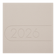 Ежедневник датированный 2026 Buromax Light Morandi из искусственной кожи А5 336 страниц Молочный (BM.21158-37) - изображение 8