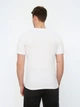 Футболка хлопковая длинная мужская Trendyol TMNSS19BO0002 2XL White (8680651434342) - изображение 2