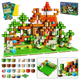 Магнитный конструктор Minecraft 250 шт (150 и 4 основания) по игре Майнкрафт Война растений Mk001033 - изображение 1