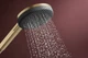Душевая лейка HANSGROHE Raindance Alive EcoSmart с кнопкой 125мм пластик бронза 24511140 - изображение 4