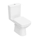 Унітаз-компакт Rimfree (безободковий) Geberit Selnova Square в комплекті з сидінням 503.086.00.1 - изображение 1