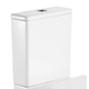Бачок к унитазу-компакту Mixxus Premium Quadro-0402-R Tank 675х390х855 со сливной арматурой (MI8313) - изображение 1