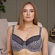 Бюстгальтер Lanny Mode 12781 размер 95D серо- розовый - изображение 1