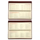 Планинг настольный Leo Planner 34х13 см 2026 City 128 с Коричневый (252677) - изображение 4
