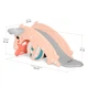 Дитяча гірка-гойдалка Mealux Froggy Orange (арт. KD-D011 Orange) - изображение 5