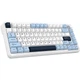 Клавіатура бездротова Ajazz AK820 Max Plus Day Dream Switch White (AK820MAX-DD-BWD) ( білий, синій ) - изображение 10