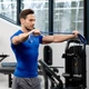 Резинка для фитнеса Gymtek 12-28кг синяя - изображение 4