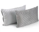 Чехол на подушку Руно 50х70 VeLour "Grey ромб" 382.55_Grey ромб - изображение 3