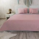 Покрывало Руно 150х220 VeLour Pink and Grey ромб 360.55_Pink and Grey ромб - изображение 1