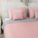 Покрывало Руно 150х220 VeLour Pink and Grey ромб 360.55_Pink and Grey ромб - изображение 3