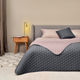 Покрывало двухстороннее Silhouette IDEIA 220*240 серое 8-35590*003 - изображение 1