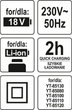 Ładowarka do akumulatora Yato YT-85131 18 V (5906083006111) - obraz 4