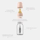 Стеклянная бутылочка BIBS Baby Glass Bottle полный комплект Blush - 120 ml - изображение 4