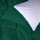 Пододеяльник MirSon Бязь Green Diego (11-2107+18-0130) 220 x 240 см (2200001016088) - изображение 1
