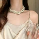 Бусы и чокер многослойный жемчуг (имитация) Jeweston Белый - изображение 10