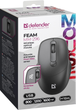 Mysz Defender Feam MM-296 Black (4745090825268) - obraz 4