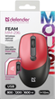 Mysz Defender Feam MM-296 Red (4745090825299) - obraz 5