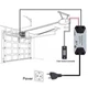 Wi-Fi контроллер секционными гаражными воротами Wofea WG-088 АС 220V Tuya / Smart Life - изображение 7