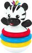 Іграшка-пірамідка розвиваюча Baby Einstein Stack & Wobble Zene (16709) (074451167094) - зображення 1