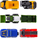 Zestaw Dickie Toys Mikro-transport 9 cm (3742016) (4006333090820) - obraz 3