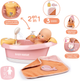 Wanienka dla lalki Smoby Toys Baby Nurse z prysznicem elektrycznym i podświetleniem z akcesoriami (7600220386) (3032162203866) - obraz 2
