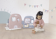 Zestaw Smoby Toys Baby Care Centrum dziecięce 5 w 1 z akcesoriami (7600240308) (3032162403082) - obraz 9